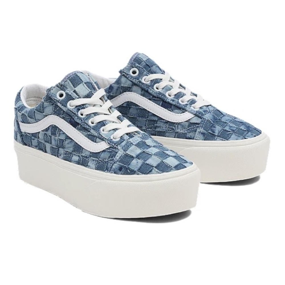 Vans Old Skool Stackform Woven Denim